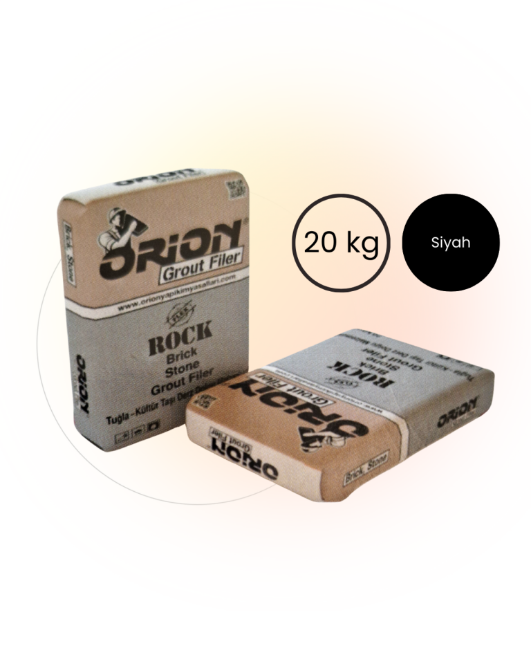 Orion Grout Filer Derz Dolgusu Siyah 20 kg